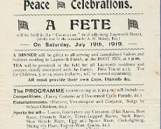 LHG01_0003 Lapworth Peace Day celebrations 1919