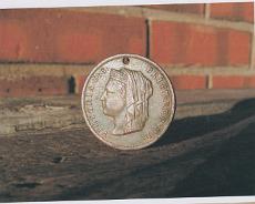 RPR05_0067 Front of Rowington Victoria Jubilee medal 1887