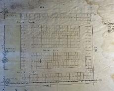 DSC02648 Detail of 1887 plan of the new graveyard