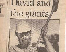 SCAN0577 David Elkington, Evening Telegraph 5/9/86