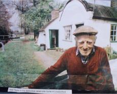 Picture3 Ted Taylor at Lock Cottage in Lowsonford where he lived