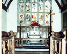 150213_0025 Interior of Baddesley Clinton Church Sept 1987