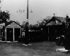 S1110 Lapworth garage, North side of Old Warwick Road between Kingswood Brook and Kingswood Cottages. 1920s