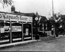 S1111 Lapworth Garage, next to Kingswood Cottages