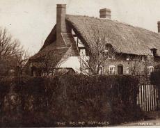 Lapworth cottages Pound Cottages c1910