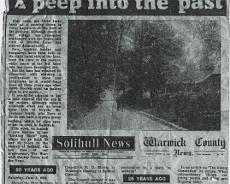 140522 Newspaper article (1984) about Station Lane