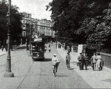 1406027_0053 The Parade in Leamington with tram.