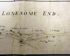 P1020353 Enclosure Map 1824 - Lowsonford