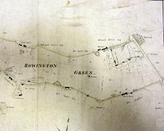 P1020355 Enclosure Map 1824 - Rowington Green