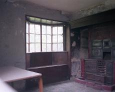 S4313 Interior of Blythe Cottage before restoration