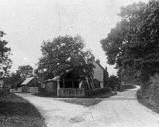 S1307 Corner of Mill Lane and Old Warwick Road. The timber yard is now School House