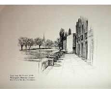 image00012 Drawing from Souvenir Programme from opening of rebuilt Memorial Theatre on 23rd April 1932