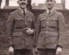 Ronald_Boswell_BIRTLES_Duo_OnTheLeft Flt Sgt Ronald Boswell Birtles (left)