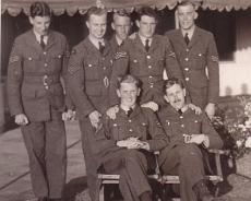 Ronald_Boswell_BIRTLES_Groupe_Sitting_Right Flt Sgt Ronald Boswell Birtles (seated, front right)