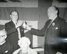 Boyles, Allan - 48 years Award at Rowington - 8 Nov 1969 (1) Allan Boyles' 48 years Award at Rowington - 8 Nov 1969 Ex-Servicemen's Supper