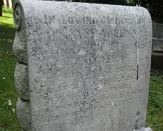 Boyles, Kathleen - 1927 - front Grave of Kathleen Boyles, Rowington Churchyard