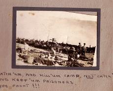 Hanson AG - Palestine Campaign 1917 - 4 Camp scene from Anthony Hanson's album from when he served in Palestine in 1917-18