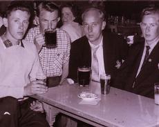 2 Butlins 1956 2 Bob Sweetman Gerald (Buster) Parkes, Ray Neill and Eddie Smith