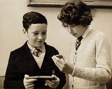 P1102G-3 John and Eileen Bailey with Royal Show medal