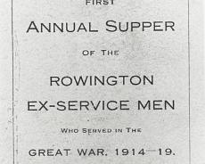 Records_0011 First Ex-Servicemen's Supper - Nov 1920