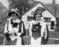 JubileeCU Silver jubilee 1935. Rowington School is in the background.