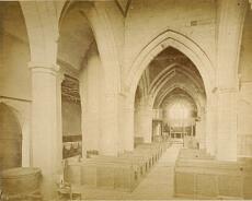 Church_170816 Interior of Church c1900