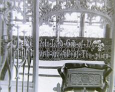 P1070006 Detail of altar from 1899 interior photo