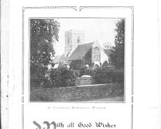 250408_0004 Booklet of hymns and carols with a dedication from Rev and Mrs FM Brodie