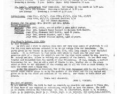 Wallis 1942 newsletter