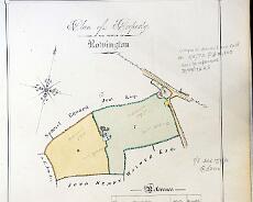 DSC01818 No.2. Cottages and Gardens and land known as Broxton Fields. Cottages on Narrow Lane Lowsonford opposite Sandall House Farm and the two fields behind. The...