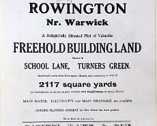 DSC01823 1967 Sale details for Cottages and Land on plan No.4 on Mill Lane (then called School Lane)