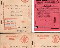 img20220126_0171 Ration Books from The Croft. Alice Priest married into the Humphries family and was in service at The Croft in 30s-40s