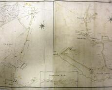 P1020351 Enclosure Map 1824 - Lowsonford and Holywell, Pinley