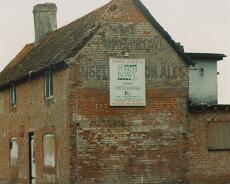 20131117_0006 Old Punch Bowl during renovation in 1992. Subsequently destroyed by fire and rebuilt further back from the road