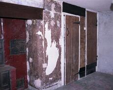 S4306 Interior of Blythe Cottage before restoration