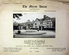 P1020373 Sale details for The Manor House in 1946