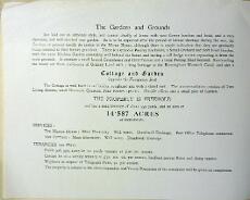 P1020379 Sale details for The Manor House in 1946