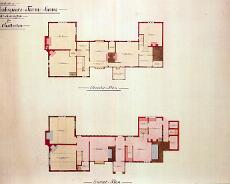 P1065C-2 Shakespeare hall - architect drawings for restoration