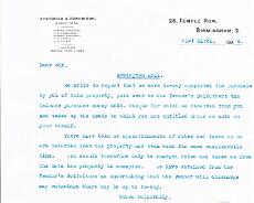 SHDoc0 Purchase of Rowington Mill by HE Wilson of Shakespeare Hall 1934