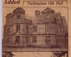 Shg Hall 3 Picture of Shakespeare Hall from Coventry Evening Telegraph, Dec 1954