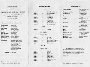 1979 Miss Jean Brodie