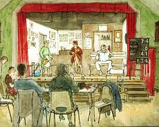 Outside Edge 1992 Arthur Lockwood Drawing