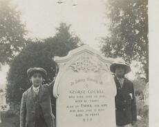 20131117_0011 Memorial stone for George Cogbill and Emma (nee Emily Price). Edith Cogbill's parents. Edith married George Beardsmore in Jun 1919. The two children are assumed...