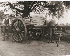 Beardsmore07 Wheelwrights at Ludlow's yard, Shrewley