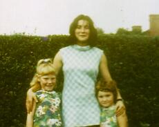 Fisher09 Christine (Mary’s younger sister) with Jackie (left) and Angela, Mary’s daughters