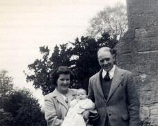 Percy and Violet - Christening Percy and Violet Moulden - christening