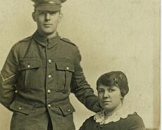 20141003_0005 Fred Neale with his sister Annie