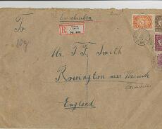 140722_0001 Envelope from letter to Smiths from Fritz Perras and his wife after the war