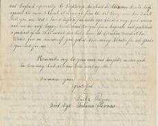 Perras letter 2 Letter from Fritz Perras to Thomas Smith after the war