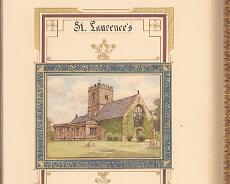 SCAN0115 Frontispiece from Illuminated testimonial presented to Rev Pritchard on his retirement in 1931.